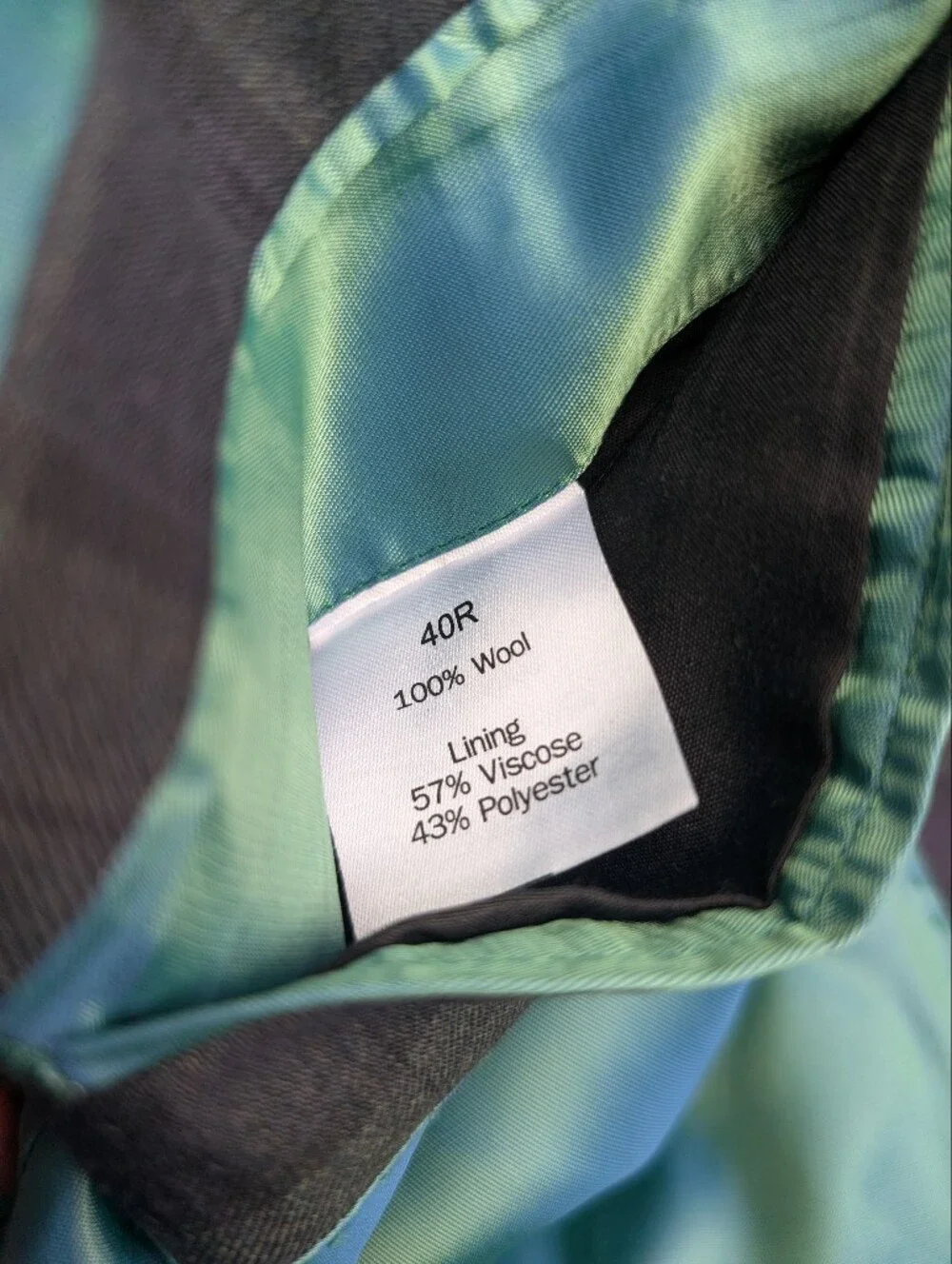 NWOT Charles Tyrwhitt Full Navy and Dark Green Super 100s Plaid Suit